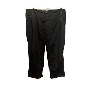 Sportif Women’s Nylon Capri Outdoor Hiking Pants Capri Length Size 14